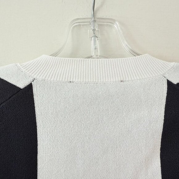 Ann Taylor | Mixed Stripe Sweater Jacket - Picture 5 of 9